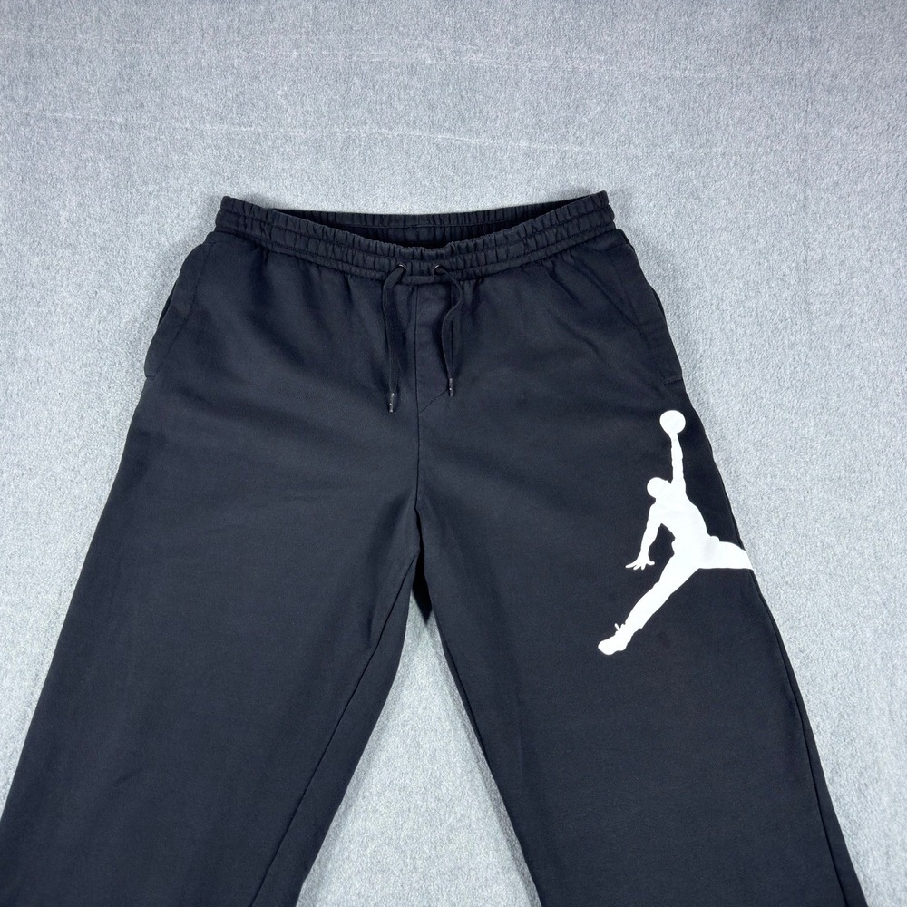 Air Jordan Sweatpants Mens L Black Jumpman Logo